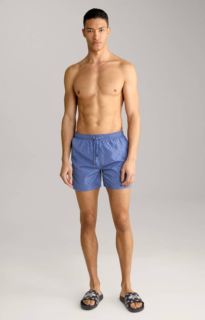 Joop Cornflower Badeshorts Mykonos in Azurblau Auslauf