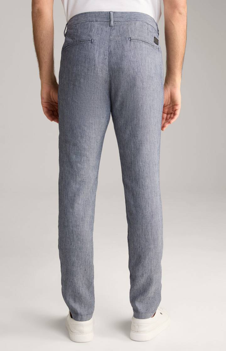 Joop Leinen-Mix Chino Maxton in Navy meliert Begrenzte Freigabe