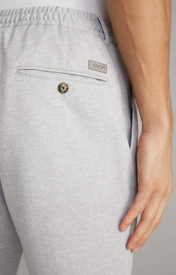 Joop Baukasten-Hose Lester in Hellgrau meliert Letzte 3 Tage