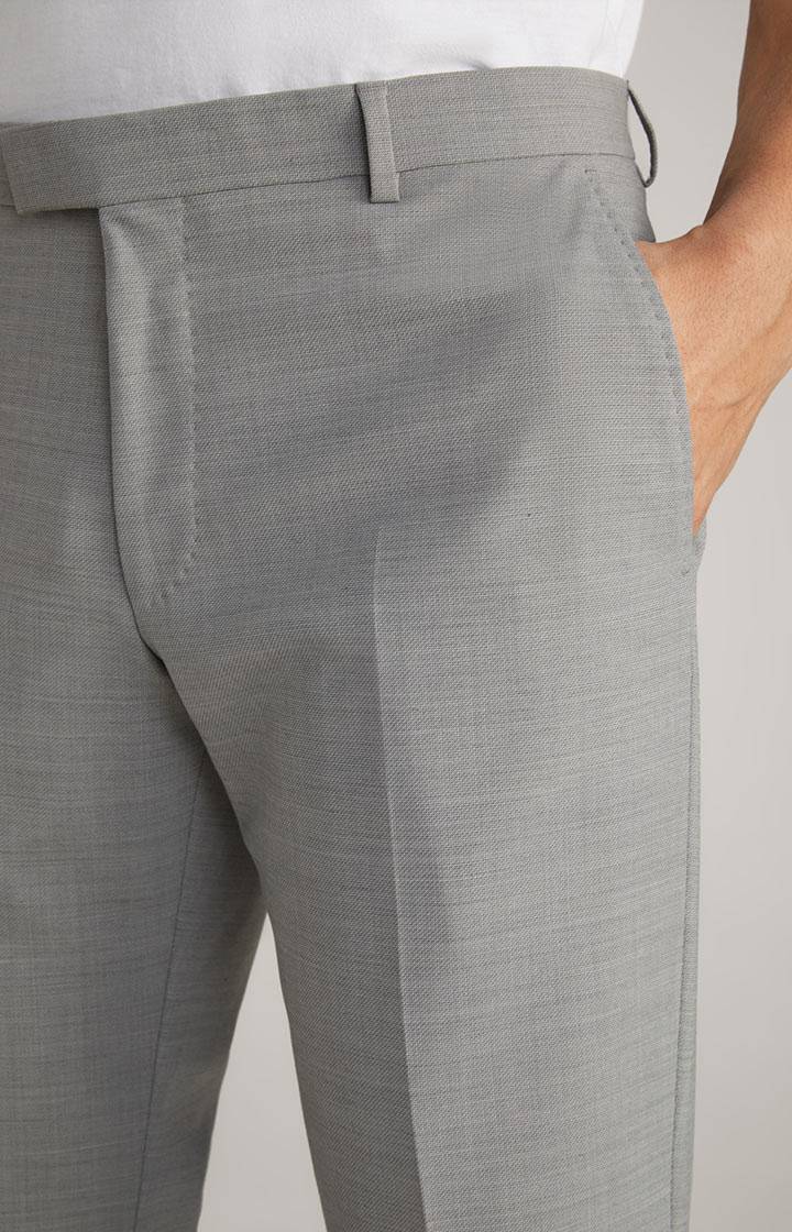 Joop Baukasten-Hose Blayr in Grau strukturiert Letzter Tag