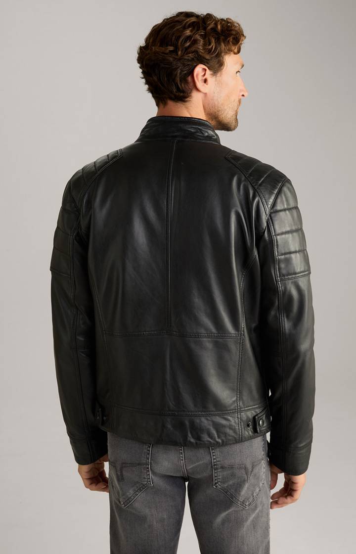 Joop Lederjacke Lima in Schwarz Fabrikladen