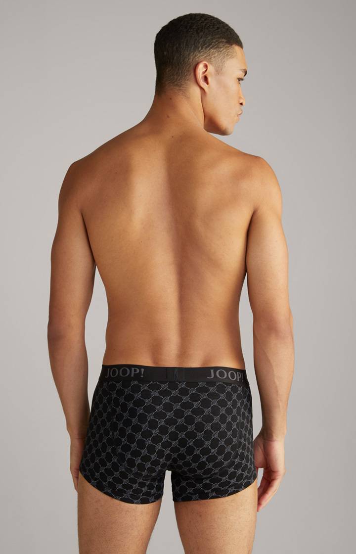 Joop 3er-Pack Fine Cotton Stretch Boxer in Schwarz/Rot/Weiß gemustert Speichern exportieren
