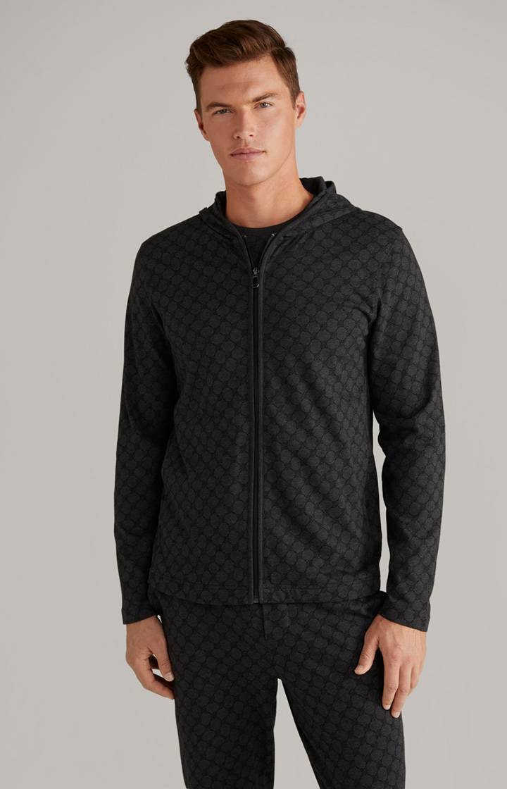 Joop Loungewear Sweatjacke in Anthrazit meliert Rabatte dieses Monats