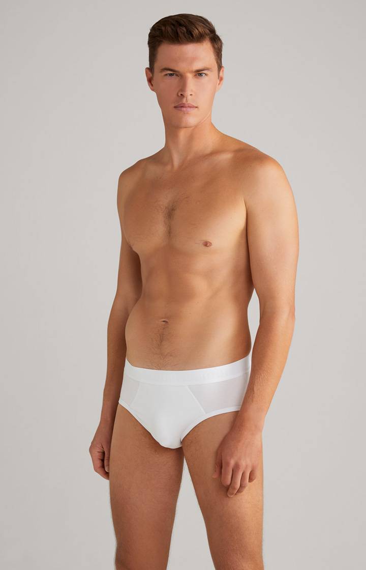 Joop 2er-Pack Modal Cotton Stretch Slip in Weiß Verkauf