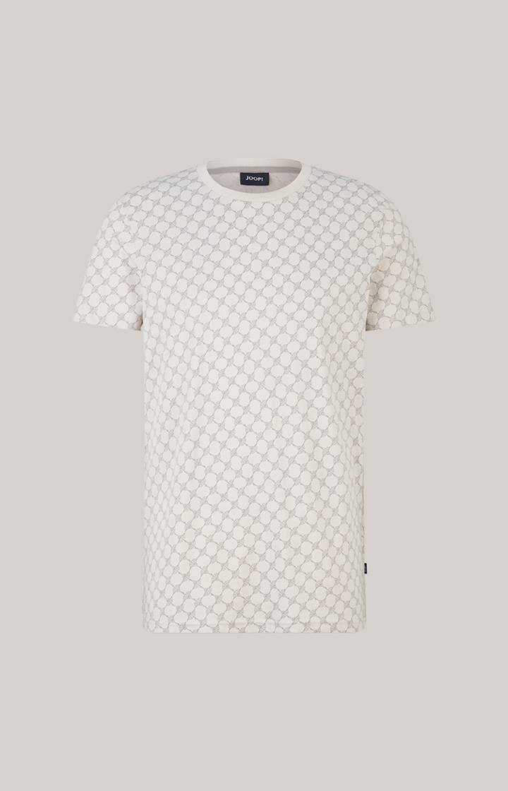 Joop Loungewear T-Shirt in Offwhite/Grau gemustert Meist gekauft