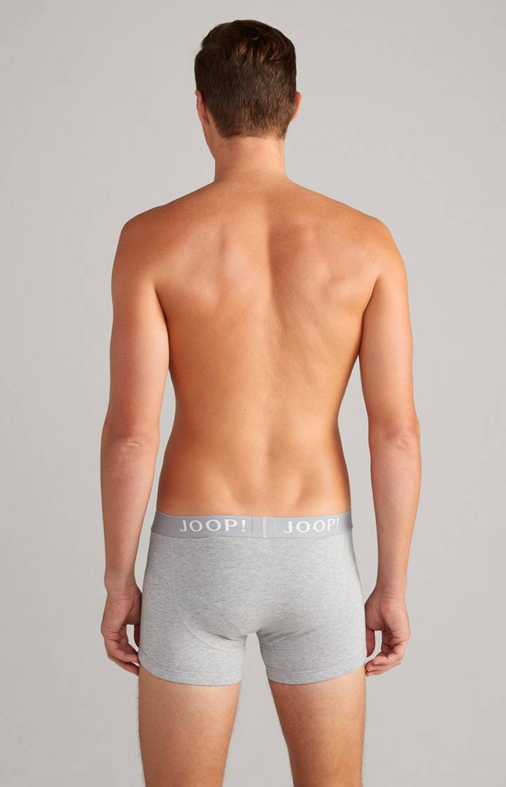 Joop 3er-Pack Fine Cotton-Stretch Boxer in Schwarz/Navy/Grau meliert Kostenloser Versand