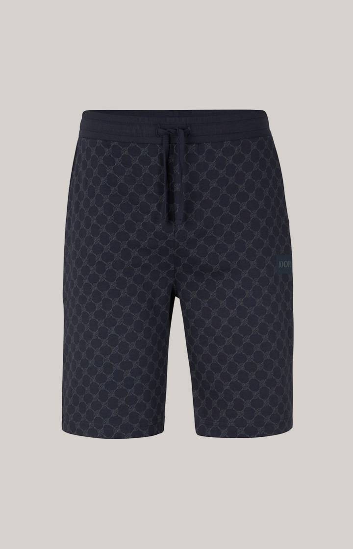 Joop Loungewear Shorts in Navy gemustert Fabrikpreis