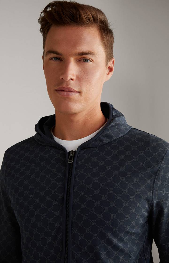 Joop Loungewear Sweatjacke in Dunkelblau Rabatt