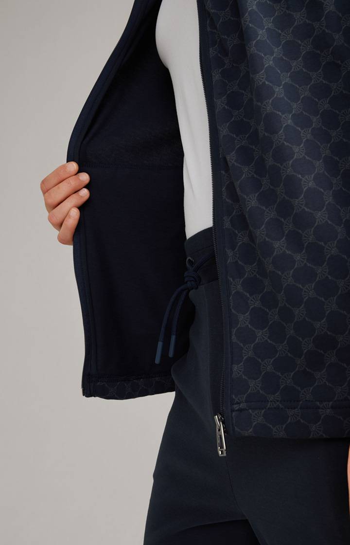 Joop Loungewear Sweatjacke in Dunkelblau Rabatt