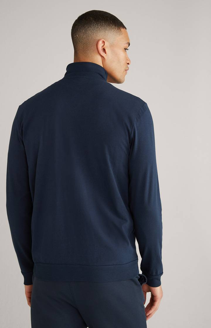 Joop Loungewear Sweatjacke in Dunkelblau Günstig kaufen