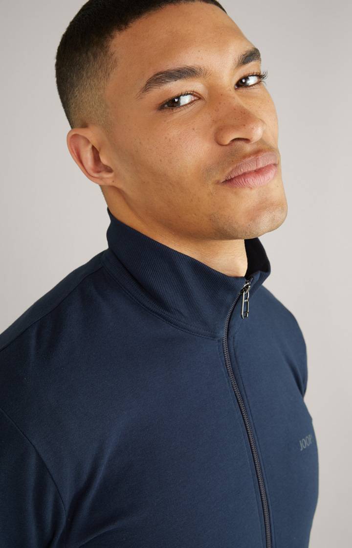 Joop Loungewear Sweatjacke in Dunkelblau Günstig kaufen