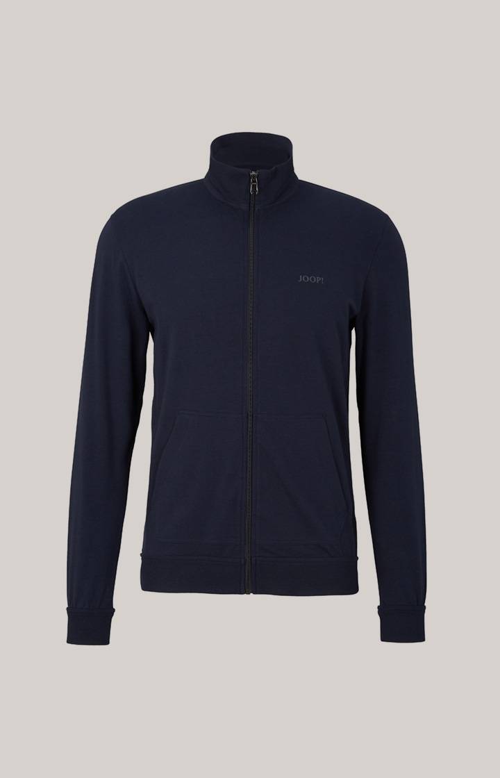 Joop Loungewear Sweatjacke in Dunkelblau Günstig kaufen