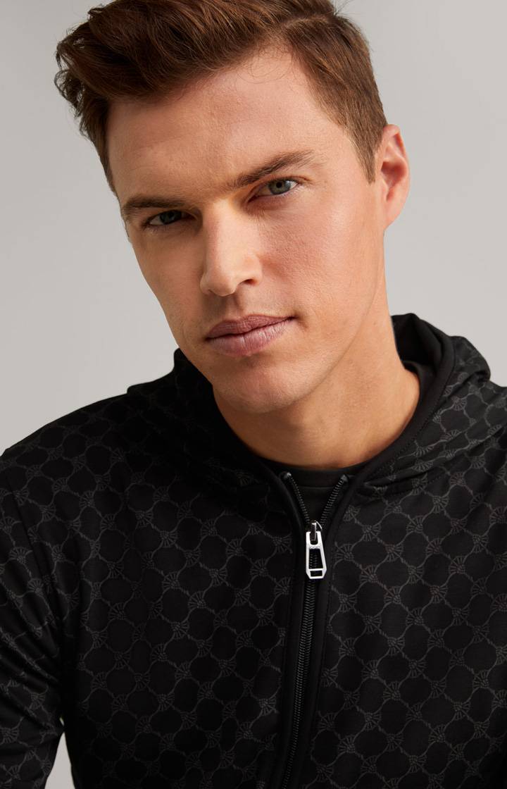 Joop Loungewear Sweatjacke in Schwarz Großer Ausverkauf