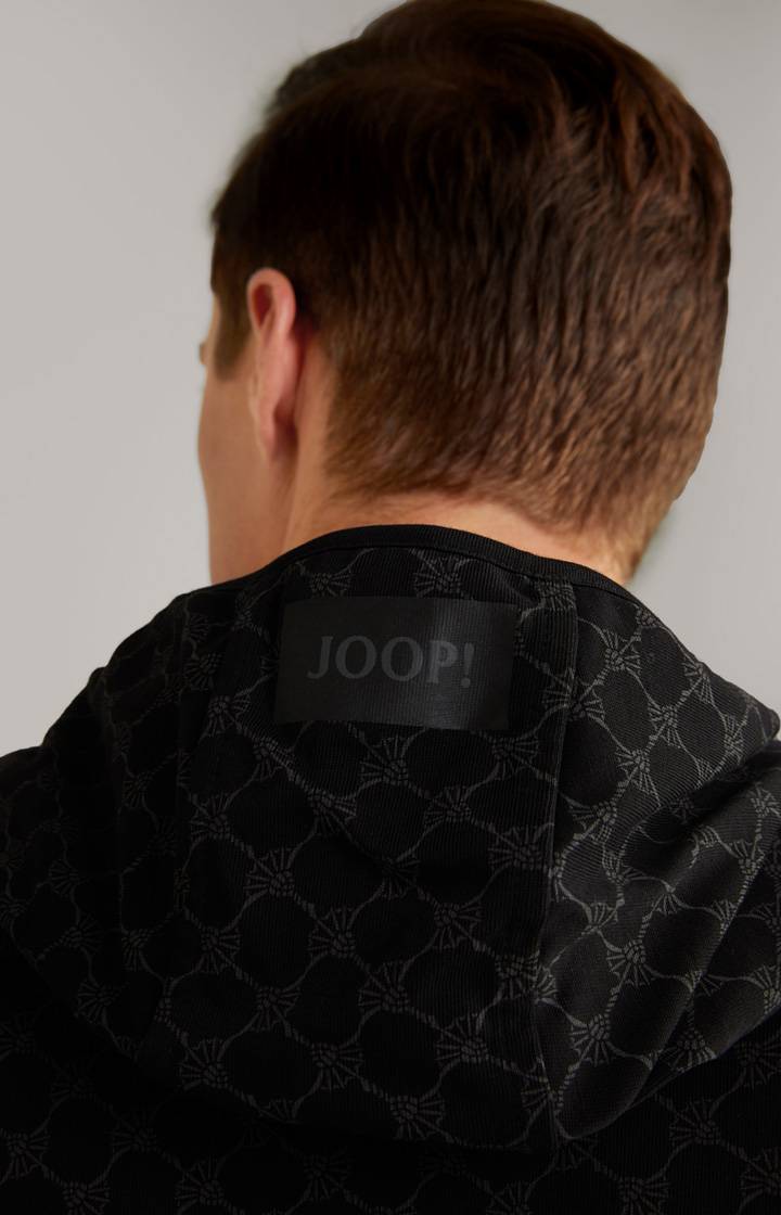 Joop Loungewear Sweatjacke in Schwarz Großer Ausverkauf