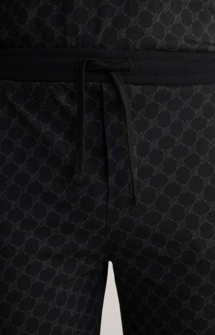 Joop Loungewear Shorts in Schwarz gemustert Flash Sale