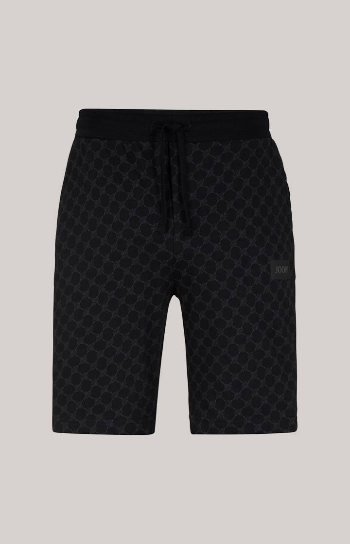 Joop Loungewear Shorts in Schwarz gemustert Flash Sale