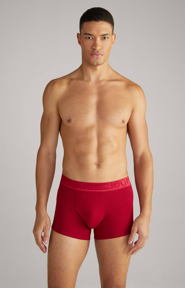 Joop 3er-Pack Fine Cotton Stretch Boxer in Schwarz/Rot/Weiß Begrenztes Angebot