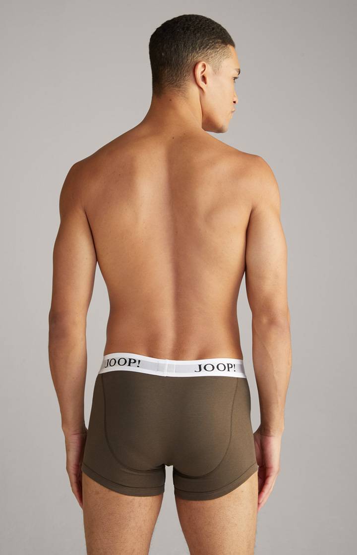 Joop 3er-Pack Fine Cotton Stretch Boxer in Dunkelblau/Bordeaux/Oliv Online Shopping