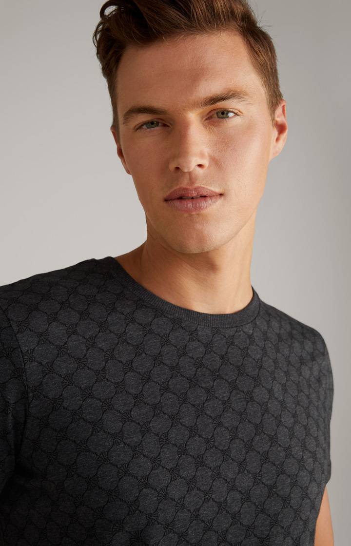 Joop Loungewear T-Shirt in Anthrazit meliert Cyber Monday