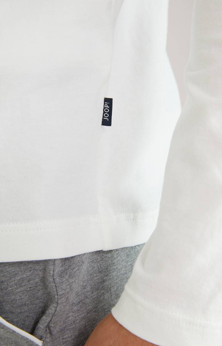 Joop Loungewear Longsleeve in Weiß Vatertagsangebot