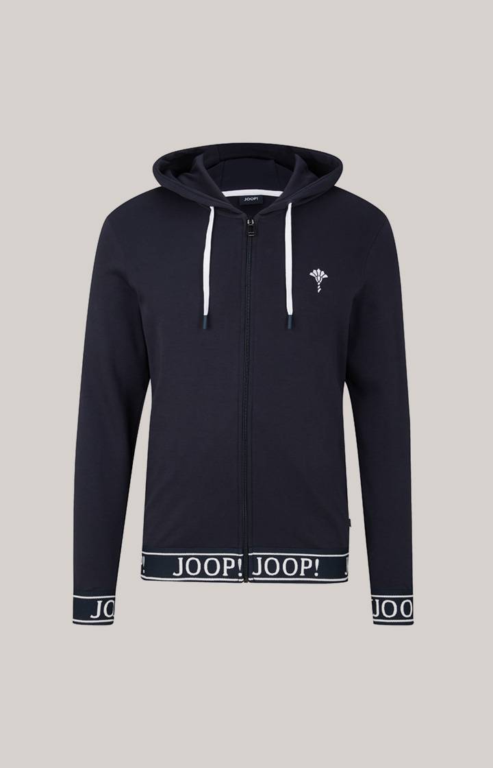Joop Hoodie-Sweatjacke in Dunkelblau Heißer Verkauf
