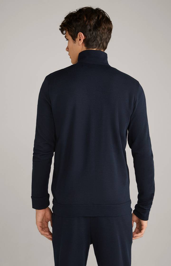 Joop Loungewear Sweatjacke in Dark Blue Neueste Mode