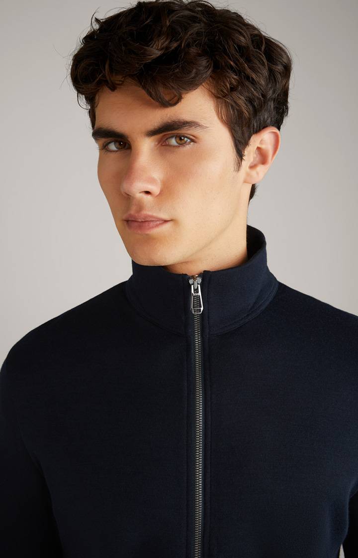 Joop Loungewear Sweatjacke in Dark Blue Neueste Mode