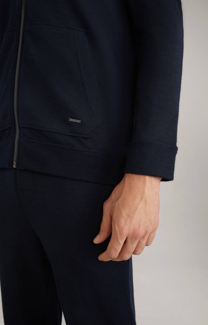 Joop Loungewear Sweatjacke in Dark Blue Neueste Mode
