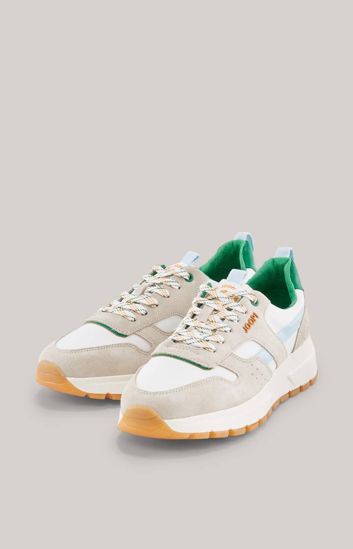 Joop Sneaker Retron New Hannis in Beige/Grün
