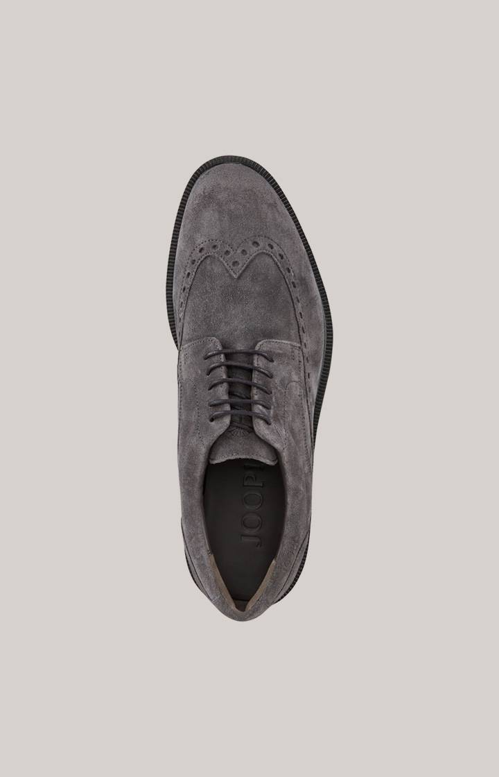 Joop Brogue Lace-up Velluto New Danilo in Dunkelgrau Großer Ausverkauf