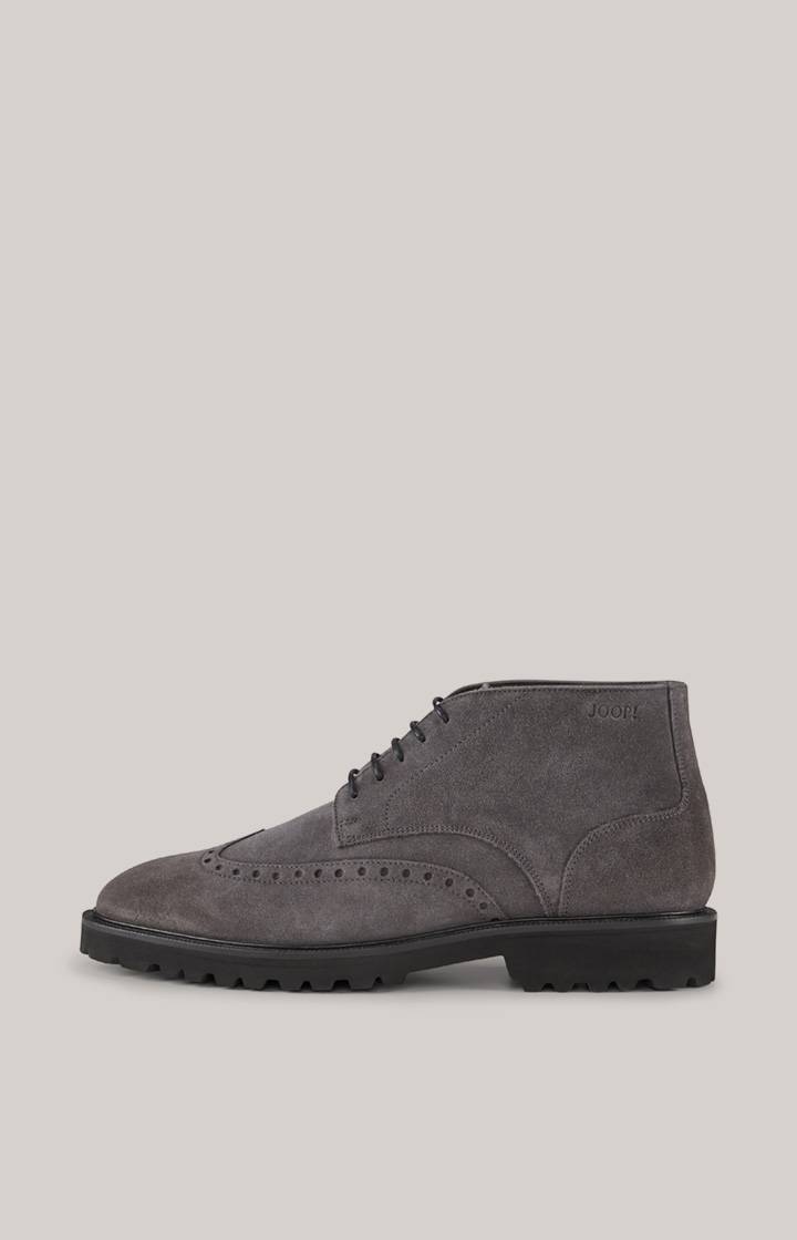 Joop Low Boots Velluto New Danilo in Dunkelgrau Flash Sale