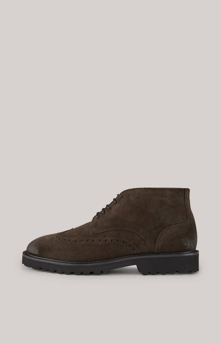Joop Low Boots Velluto New Danilo in Dunkelbraun Online Shopping