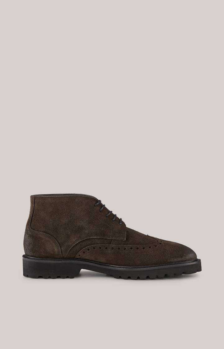 Joop Low Boots Velluto New Danilo in Dunkelbraun Online Shopping