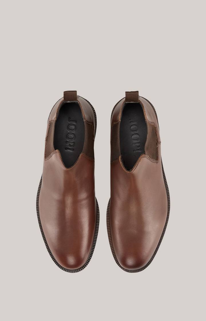 Joop Chelsea Boots Pero Danilo in Dunkelbraun Osterangebot