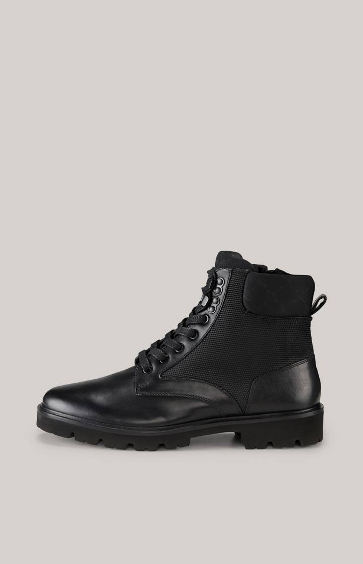 Joop Boots Hektor Tela Stampa in Schwarz Muttertagsangebot