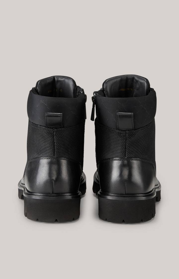 Joop Boots Hektor Tela Stampa in Schwarz Muttertagsangebot