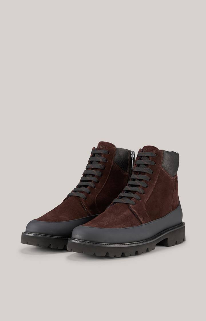 Joop Boots Hektor Velluto Misto in Dunkelbraun Vatertagsangebot