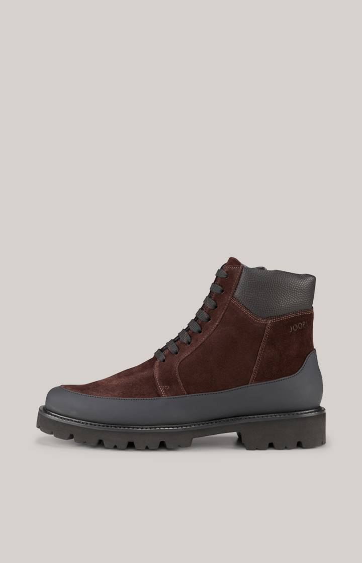 Joop Boots Hektor Velluto Misto in Dunkelbraun Vatertagsangebot