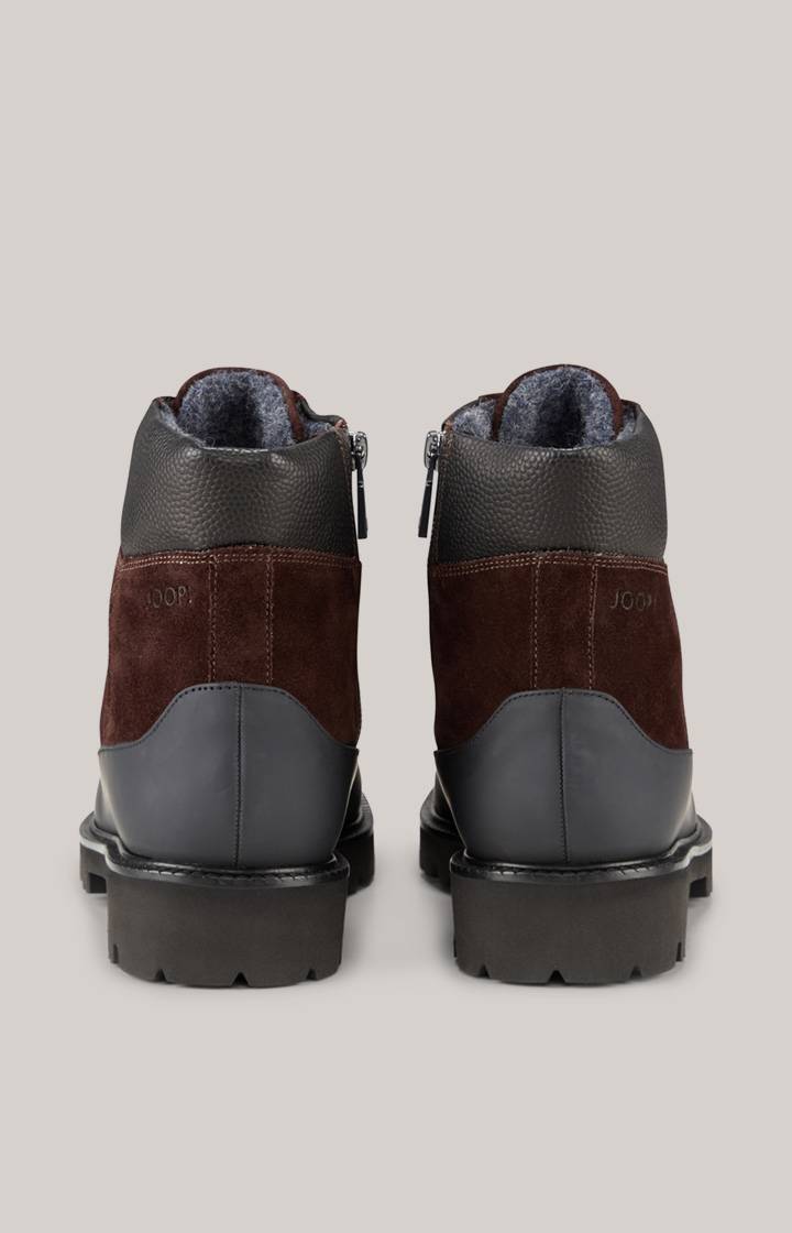 Joop Boots Hektor Velluto Misto in Dunkelbraun Vatertagsangebot