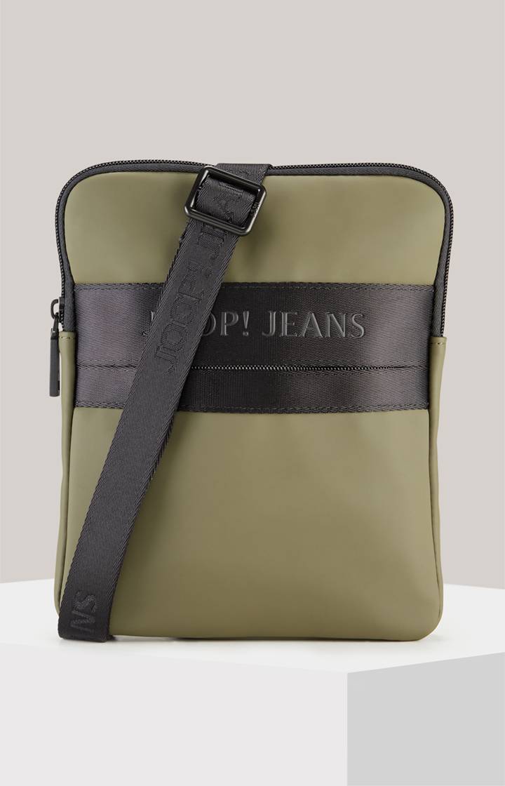 Joop Schultertasche Modica Nuvola Liam in Oliv Lagerräumung