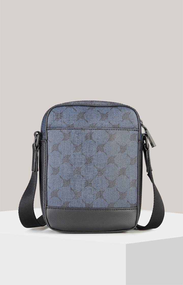 Joop Schultertasche Mazzolino Rafael in Dunkelblau gemustert Online Outlet