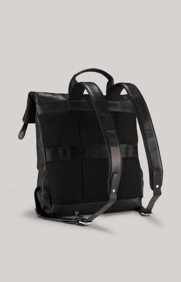 Joop Leder-Rucksack Loreto Rico in Schwarz Saisonale Angebote