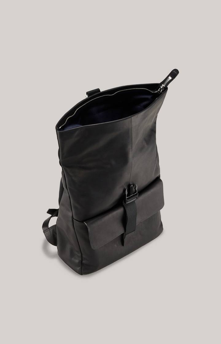 Joop Leder-Rucksack Loreto Rico in Schwarz Saisonale Angebote