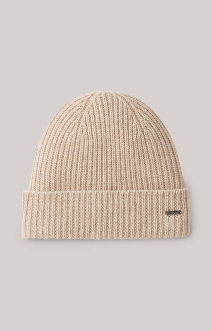 Joop Cashmere-Mütze Fenol in Beige