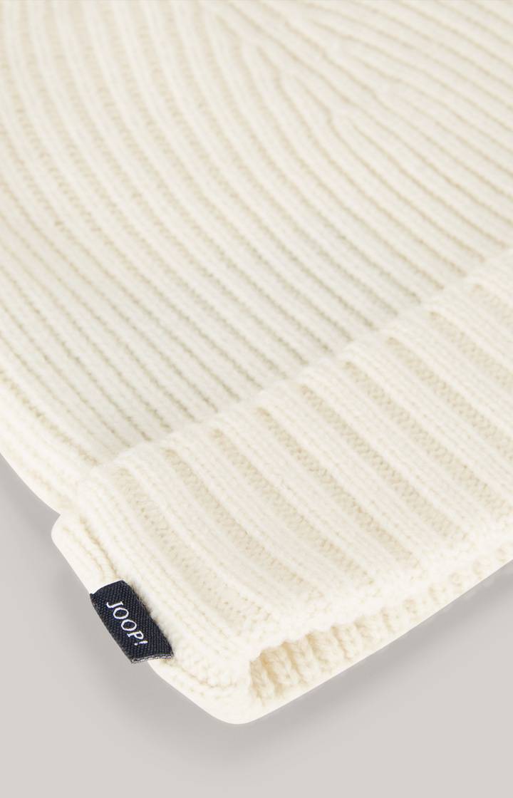 Joop Strick-Mütze Francis in Offwhite Zeitlich begrenztes Angebot