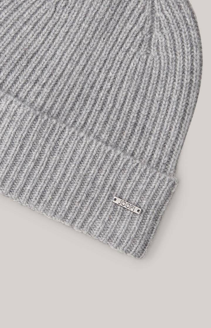 Joop Cashmere-Mütze Fenol in Hellgrau Exklusive Angebote