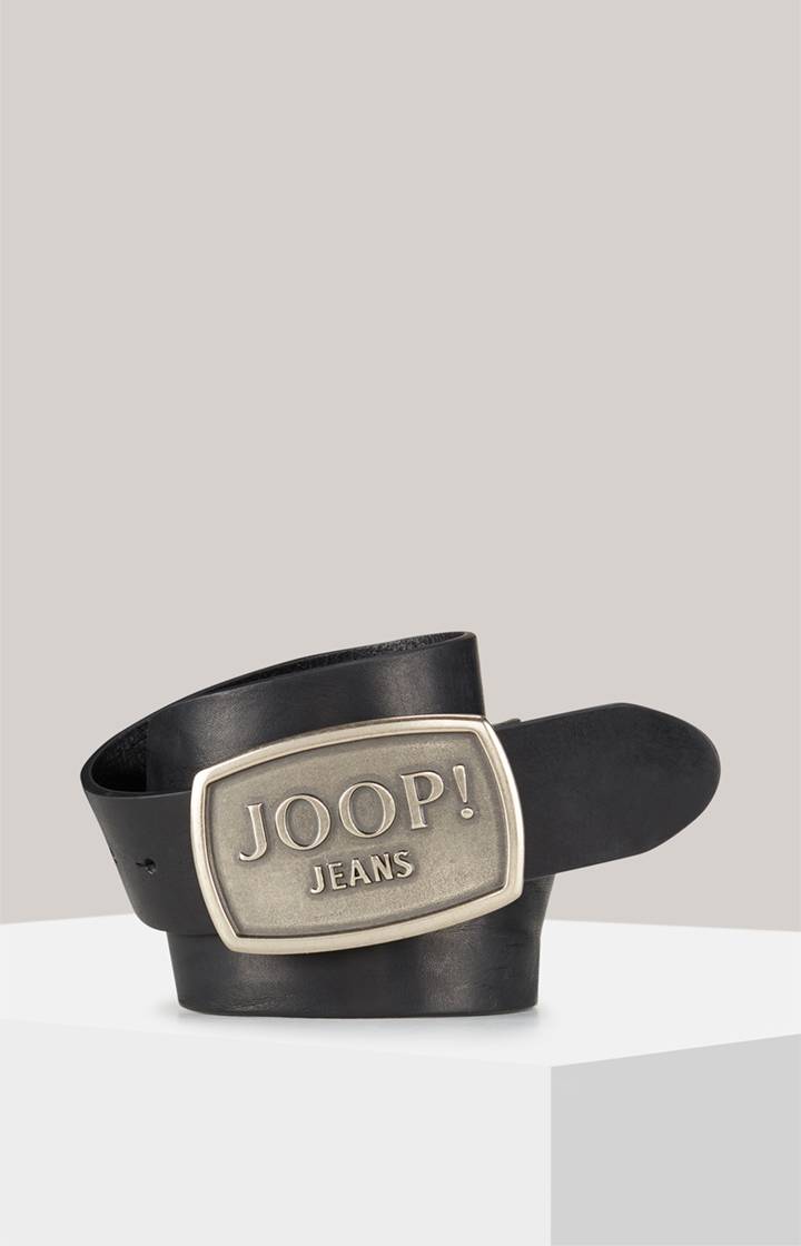 Joop Ledergürtel in Schwarz Zeitbegrenzte Promotion