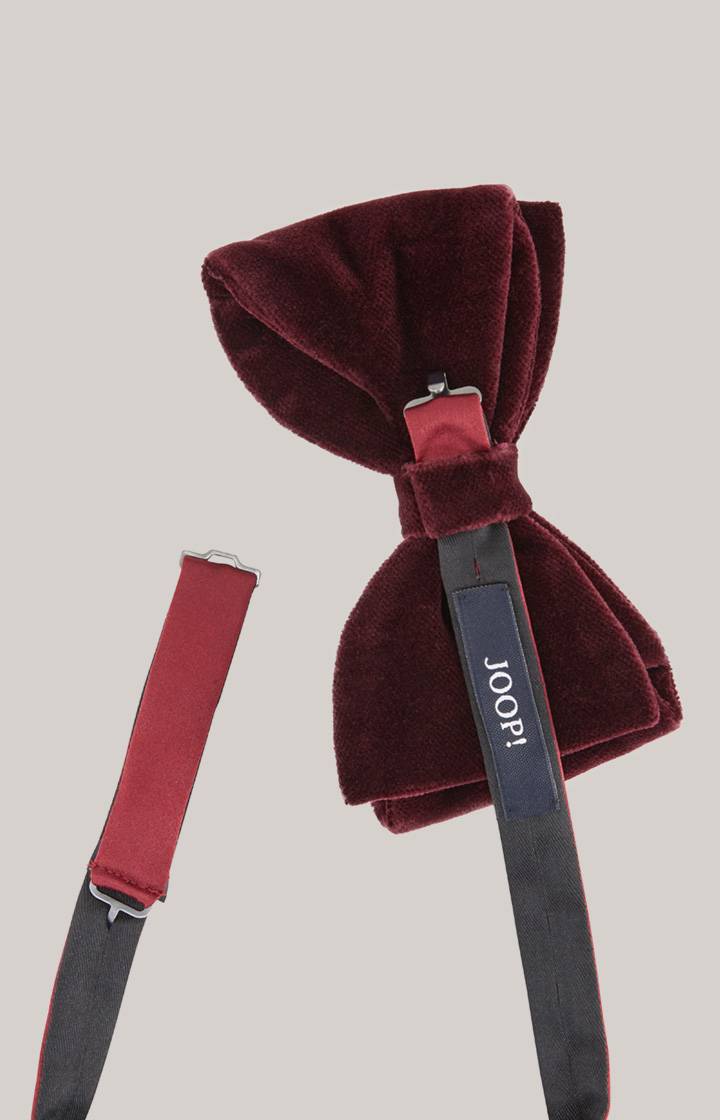 Joop Samt-Fliege in Dunkelrot Flash Sale