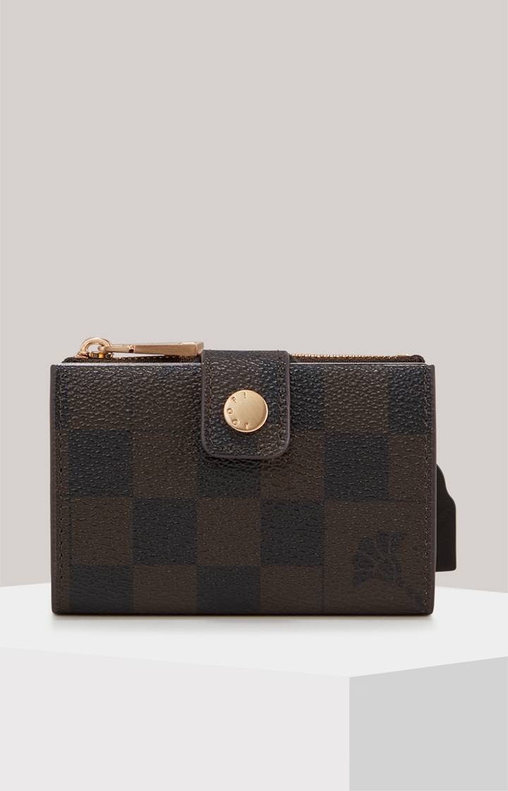 Joop Karten-Etui Cortina Piazza C-Four in Dunkelbraun Zeitbegrenzte Promotion