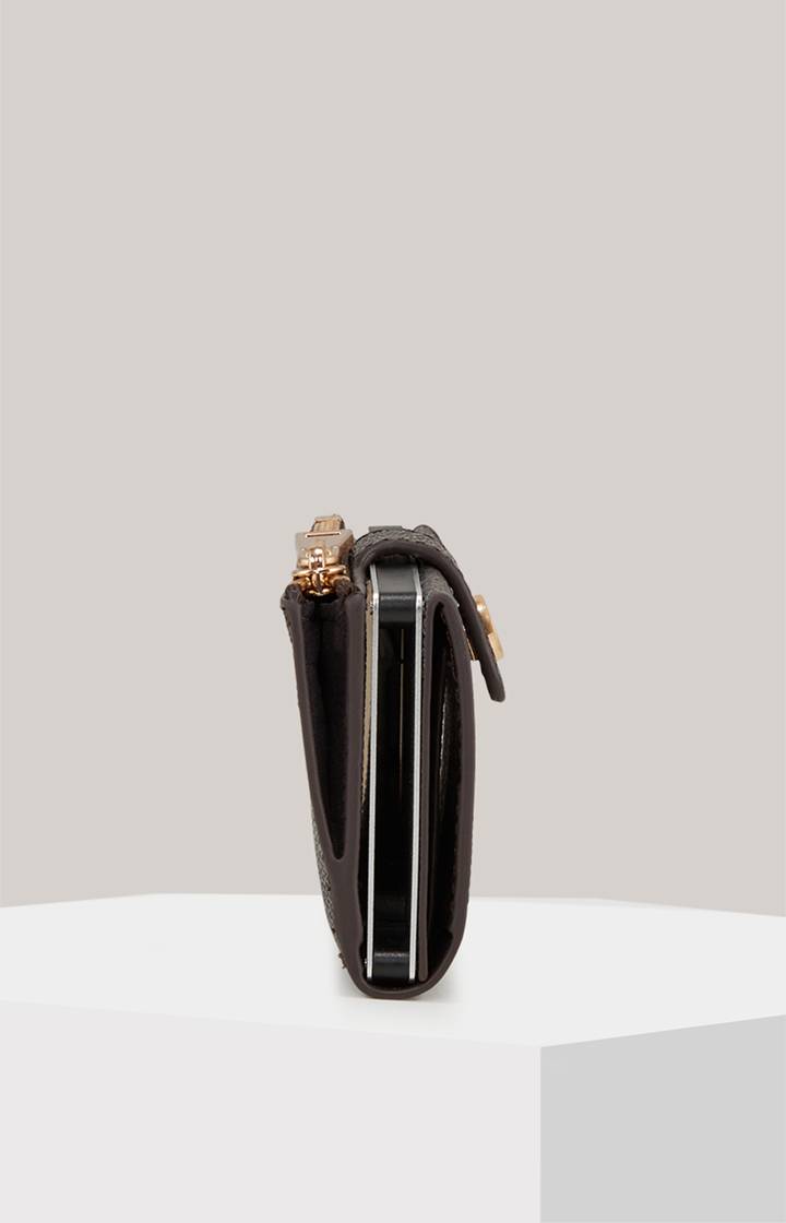 Joop Karten-Etui Cortina Piazza C-Four in Dunkelbraun Zeitbegrenzte Promotion